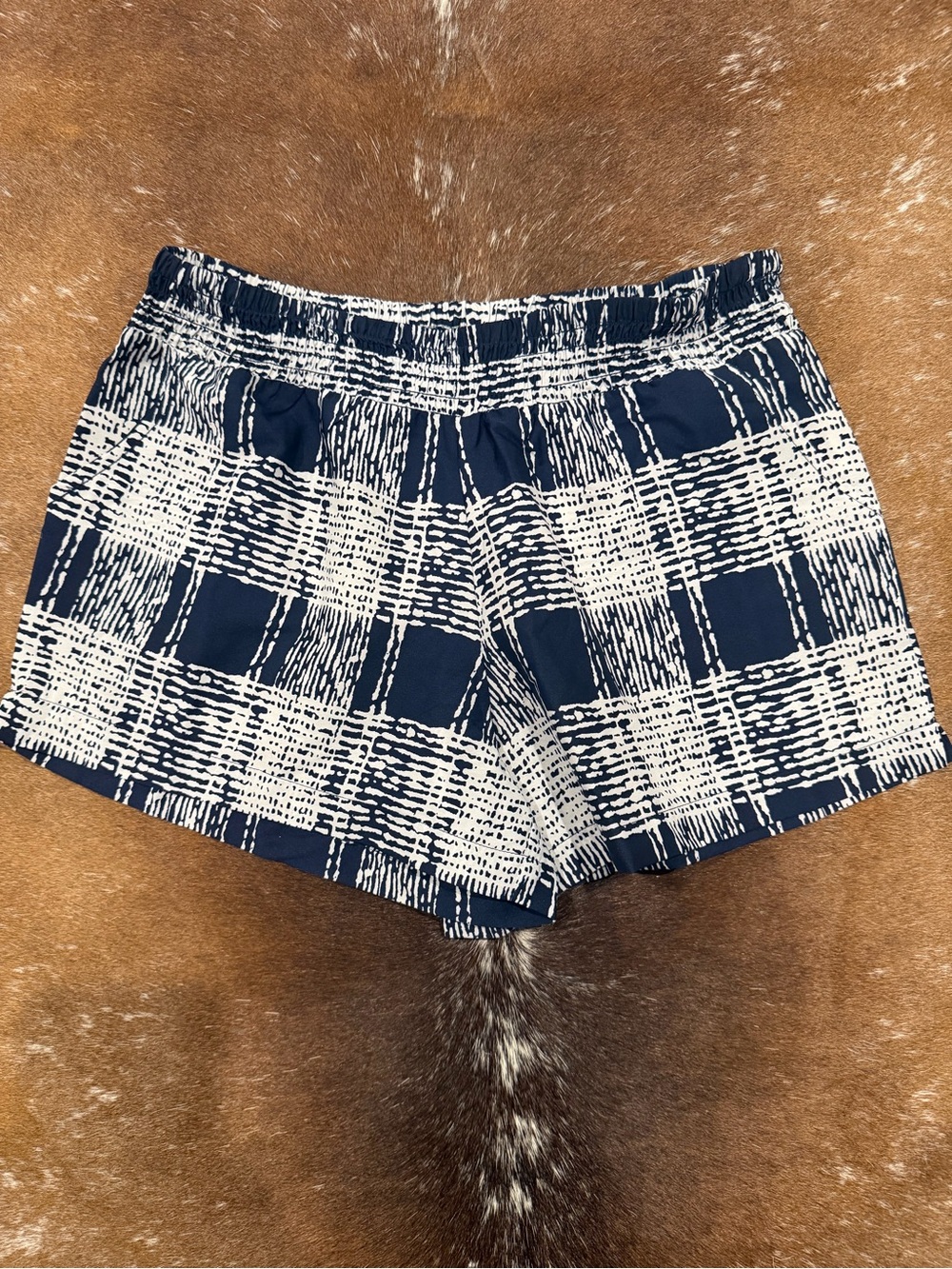 NWT Mud Pie Navy & White Printed Pull-On Shorts XS